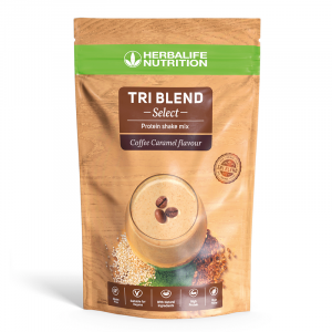 Tri Blend Select – Mélange pour Shake protéiné Café Caramel 600 g
